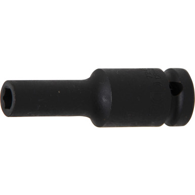 BGS Kraft-Steckschlüssel-Einsatz Sechskant, tief | Antrieb Innenvierkant 12,5 mm (1/2"""") | SW 8 mm | 7248