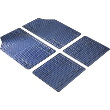 Gummimatte New Style | blau mit schwarzen Intarsien | 28054 Gummimatte New Style | blau mit schwarzen Intarsien | 28054