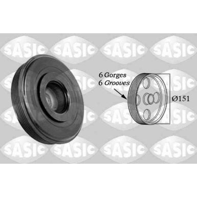 Riemenscheibe, Kurbelwelle | 2154020