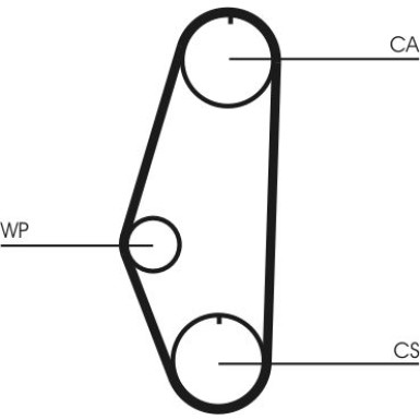 Wasserpumpe + Zahnriemensatz CT629WP1