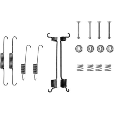 1 987 475 124 Zubehörsatz, Bremsbacken 1 987 475 124 Zubehörsatz, Bremsbacken