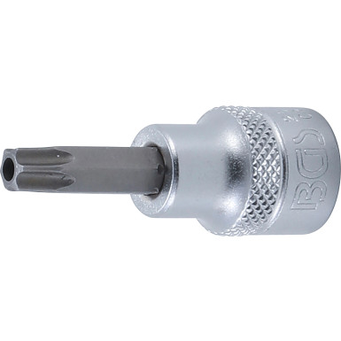 BGS Bit-Einsatz | Antrieb Innenvierkant 10 mm (3/8"""") | T-Profil (für Torx) mit Bohrung T40 | 2575