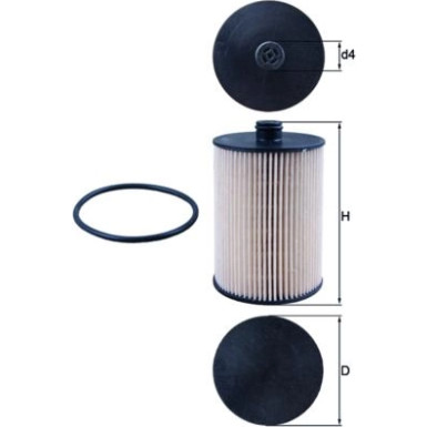 MAHLE Kraftstofffilter | KX 226D
