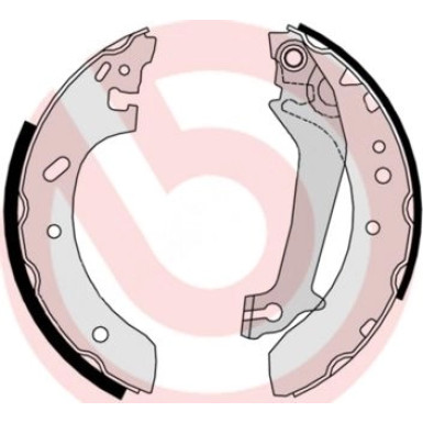 Bremsbackensatz HA FORD Fiesta 96-03 ESSENTIAL LINE S 24 526