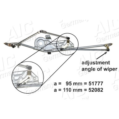 51777 Wischergestänge Original AIC Quality