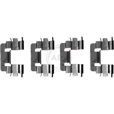 A.B.S. Zubehör, Bremsbeläge 1229Q