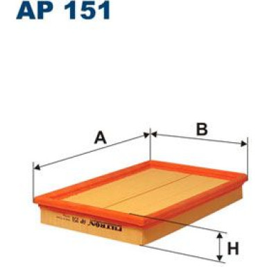 FILTRON Luftfilter AP 151