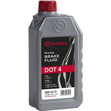 Brembo Bremsflüssigkeit DOT 4 0,5l | L 04 005