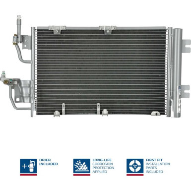 Kondensator PKW OPEL Astra H 04-,Zafira B 05 FIRST FIT 940052