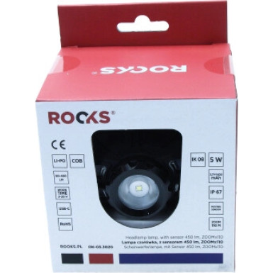 Scheinwerfer, Mit Sensor 450 Lm, Zoomx110 | JF3007