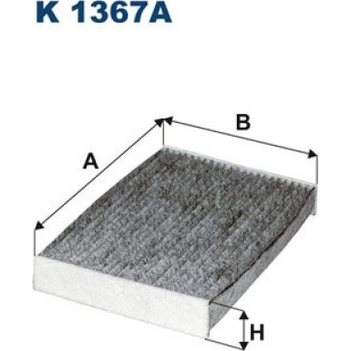 FILTRON Filter, Innenraumluft | K 1367A