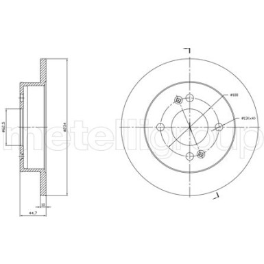 CIFAM Bremsscheibe CIFAM Bremsscheibe