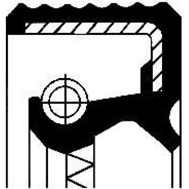 12016695B Wellendichtring, Radnabe