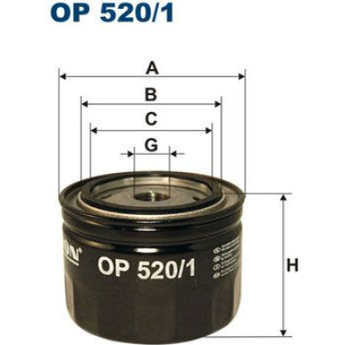 OP 520/1 Hydraulikfilter, Automatikgetriebe