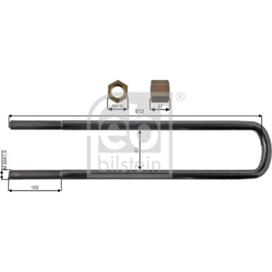 FEBI BILSTEIN Federhalter | 39179