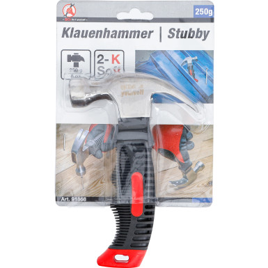 BGS Mini-Klauenhammer Stubby 250 g BGS Do it yourself 91868