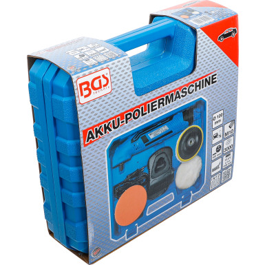 BGS Akku-Poliermaschine | max. 3.000 U/min | 10,8 V | 1,3 Ah | 9259