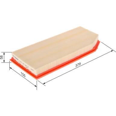 Luftfilter | MERCEDES C,E-Klasse | 1457433065