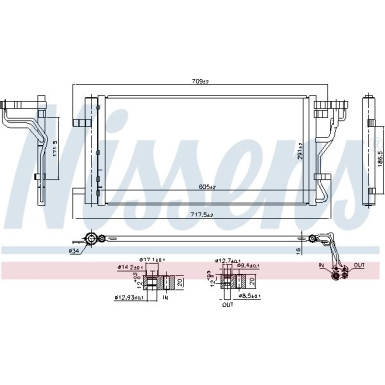 Kondensator PKW Hyundai Kona 17 FIRST FIT 940831