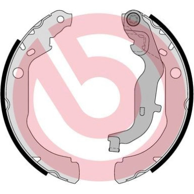 Bremsbackensatz HA DACIA Duster 10-18 ESSENTIAL LINE S 68 549