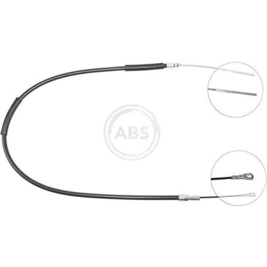 A.B.S. Handbremsseil Seilzug Festellbremse K19994 A.B.S. Handbremsseil Seilzug Festellbremse K19994