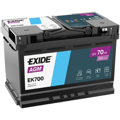 EXIDE Starterbatterie | EK700