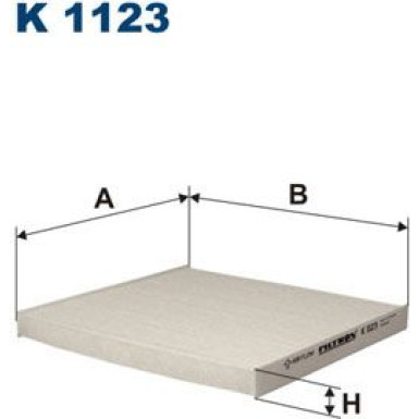 FILTRON Filter, Innenraumluft | K 1123