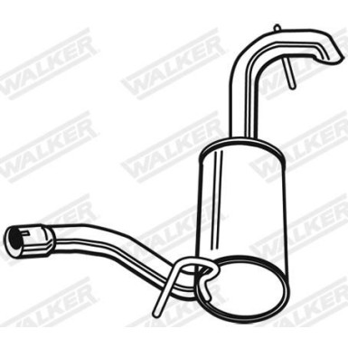 52 / ENDSCHALLDÄMPFER | MERCEDES Viano,Vito 03 | 23888 52 / ENDSCHALLDÄMPFER | MERCEDES Viano,Vito 03 | 23888