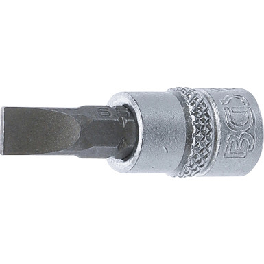 BGS Bit-Einsatz | Antrieb Innenvierkant 6,3 mm (1/4"""") | Schlitz 6,5 mm | 2495
