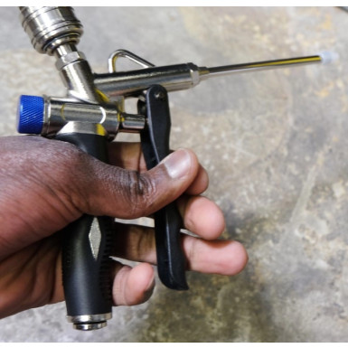 25011L SW-Stahl 2-Wege-Luftpistole mit Regulierung 25011L SW-Stahl 2-Wege-Luftpistole mit Regulierung