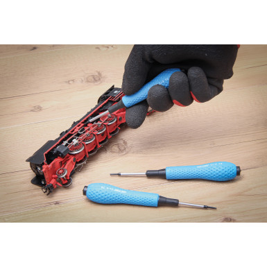 BGS Präzisions-Schraubendreher-Satz | T-Profil (für Torx) T4 / T5 / T6 | 3-tlg | 803