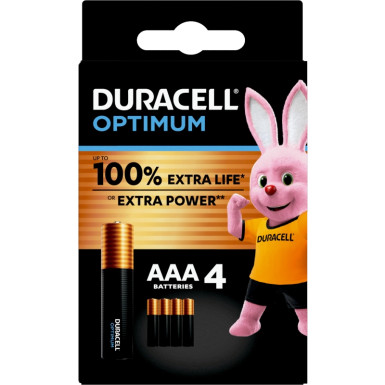 5000394137516 Duracell Optimum 4AAA 5000394137516 Duracell Optimum 4AAA