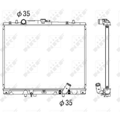 Kühler, Motorkühlung | 53285 Kühler, Motorkühlung | 53285