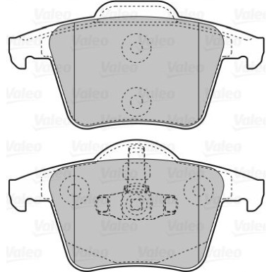 VALEO Bremsbeläge 598829 VALEO Bremsbeläge 598829