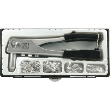 42800L SW-Stahl Nietkoffer mit 60 Nieten