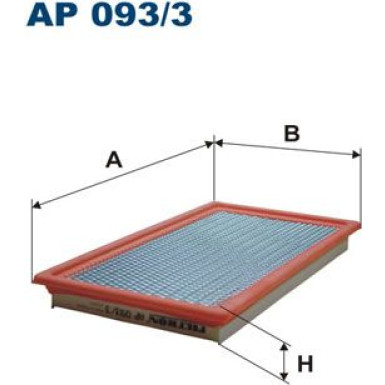 FILTRON Luftfilter AP 093/3 FILTRON Luftfilter AP 093/3