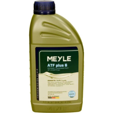Meyle ATF plus 6 1Liter Getriebeöl MEYLE-ORIGINAL: True to OE 140192900 Meyle ATF plus 6 1Liter Getriebeöl MEYLE-ORIGINAL: True to OE 140192900