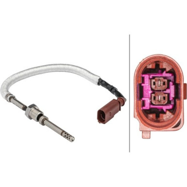 HELLA Sensor, Abgastemperatur | 6PT 358 181-531