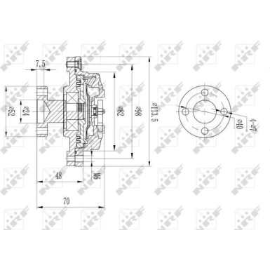 Kupplung, Köhlerl Nach | 49609
