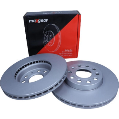 Maxgear Bremsscheibe Vw P. Golf 5/A3/Octavia/Caddy/Touran 288X25Mm Mit Ok Pow Anti-Korrosion | 19-1059MAX