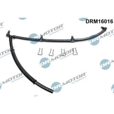 DR.MOTOR Schlauch, Leckkraftstoff DRM16016