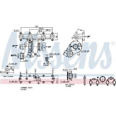 Nissens Turbo VW T5 03 FACTORY NEW 93218