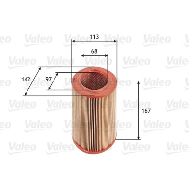 VALEO Luftfilter | 585623