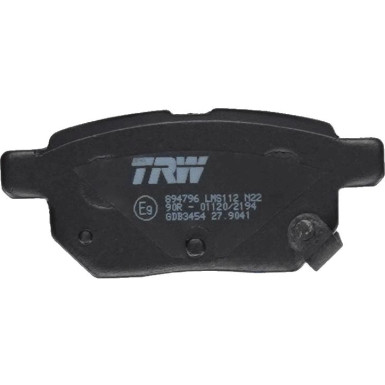 Bremsklötze HA | TOYOTA Auris,Yaris,Corolla,IQ 06 | GDB3454