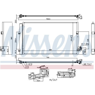 Kondensator PKW BMW 7-Serie 15 FIRST FIT 940748