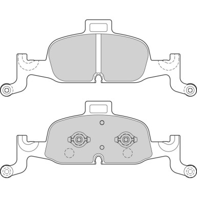 VALEO Bremsbeläge 302685