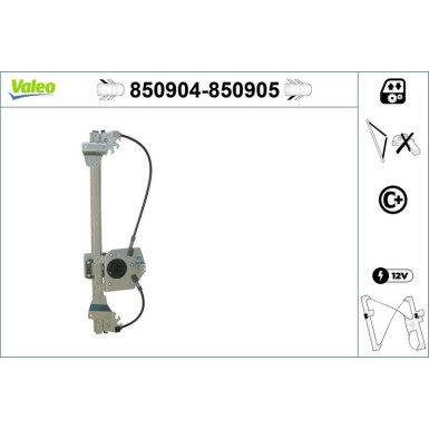 VALEO Fensterheber 850904