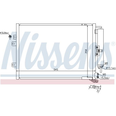Kondensator PKW RENAULT CLIO 1.2-1.4-1.6 05 FIRST FIT 940125