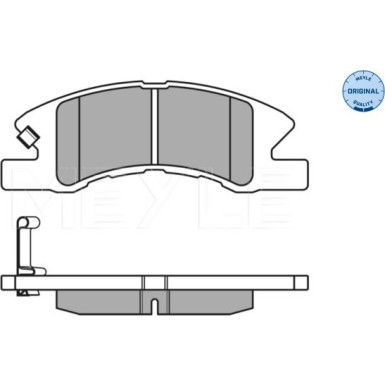 Bremsbelagsatz Daihatsu P. Cuore Vii 1.0 03- Mit Sensor | 025 242 2914/W