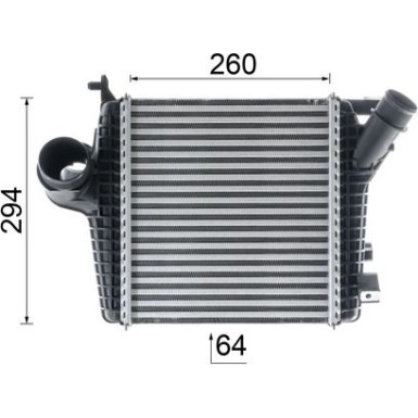 Ladeluftkühler BEHR Premium Line CI 221 000P